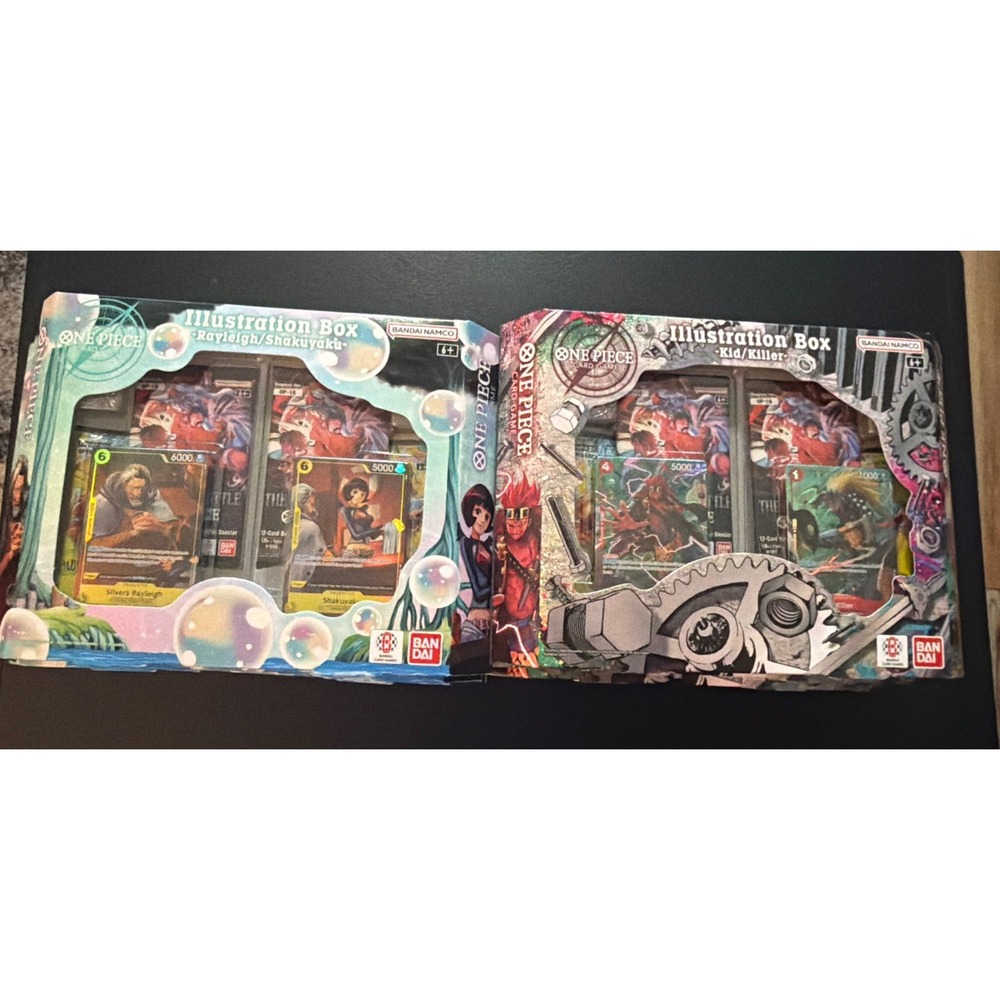 One Piece TCG: Illustration Box - Vol 7-8 (OP15 & OP16) Lot Of 10